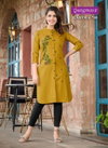 Rangmaya Garima Vol 7 Stretchable Lycra Kurtis Catalog

